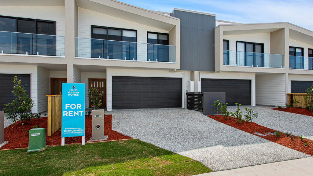 Future Assist Investment Property with For Rent sign out front